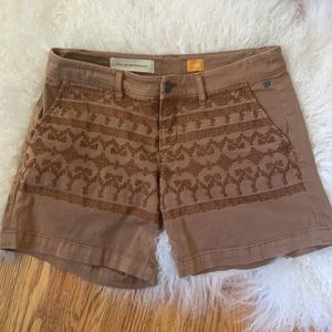 PILCRO AND LETTERPRESS Brown Shorts 🩳